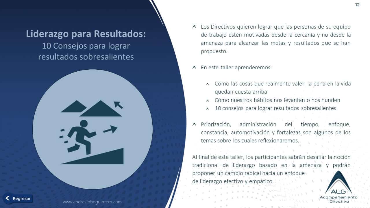 obtener resultados sobresalientes